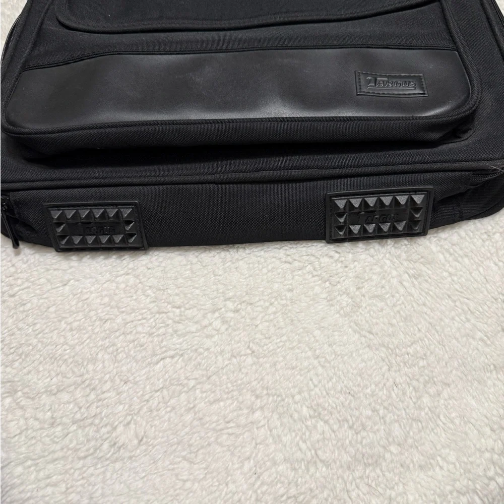 Vtg deadstock Targus Laptop Briefcase Y2K Office Core Minimalist Tech Bag Strap